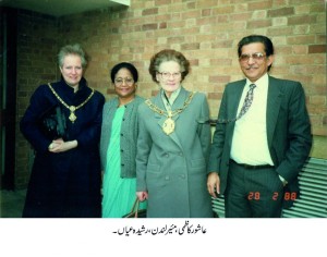 Aashur Kazmi, Mayor London, Rashida Ayan